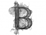 Smoke Letter B