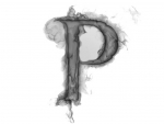 Smoke Letter P