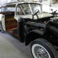 56 Ford Victoria tear down