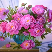 Bouquet of pink flowers