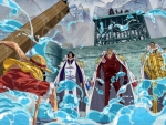 Luffy and the 3 Admirals