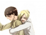 Attack on Titan Annie and Eren