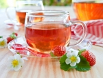 Tea with Strawberries