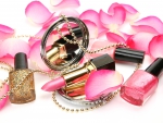 Pink Petals and Cosmetics