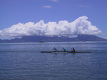 View of Moorea, French Poynesia