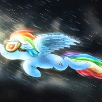 Can't stop Rainbow Dash