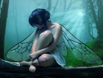 Fairy in forest