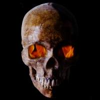 Flaming Skull Of Hatred