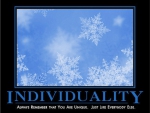 ~~; Individuality ;~~