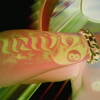 My tattoo in negative sunchill