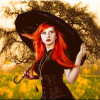 Gothic Redhead