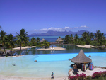 A view from Tahiti to Moorea