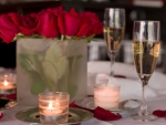Romantic dinner on the day of â™¥Valentineâ™¥