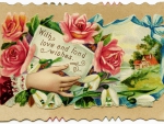 Victorian Greeting Card