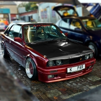 carbon badboy bonnet e30