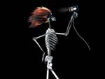 Skeleton Using Hair Drier