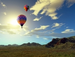 hot air balloon