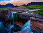 Dawn At Glacier National Park