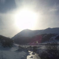 rivers for good wishes for ski sport in italian alps... ...