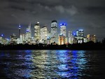 "SYDNEY GLITTERS AT NIGHT"