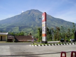 Sindoro Mountains in Central Java Indonesia