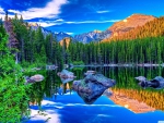 Beautiful Mountain Lake