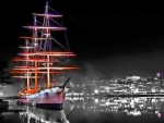 The Colored Tall Ship