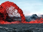 volcano lava
