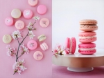 Sakura (Cherry Blossom) Macarons