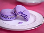 French Lavender Flavored Macarons