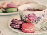 Sweet Moments ~ Macarons and Tea