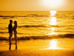 Love at sunset