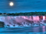 â˜…Full Moon Splashing at Waterfallâ˜…