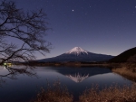 Tanuki Lake and Mt. Fuji