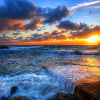 â˜…Waterfall at Sunsetâ˜…