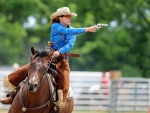 Cowgirl Shooting