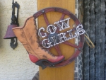 Cowgirl Sign