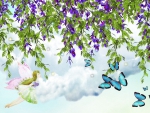 Flying With Butterflies