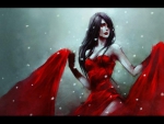Silent Snow ~ Vampire in Red