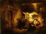 Angel Appears Joseph in a dream