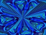 blue fractal