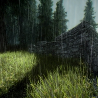 Rain on Mountain Top