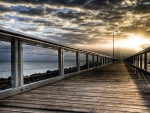 Pier at Twilight