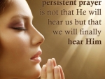 Persistent Prayer