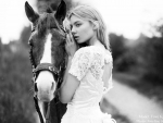 Wedding on horseback