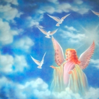 Angel in the sky