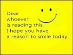 Reason to smile