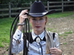 Cowgirl Ready To Ride