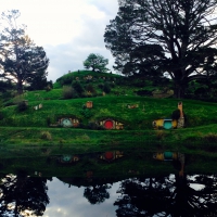 Hobbiton reflections