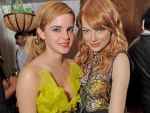 Emma Watson with Emma Stone